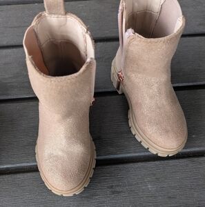 Cupcake Couture Size 5 Toddler Pink Sparkle Boot